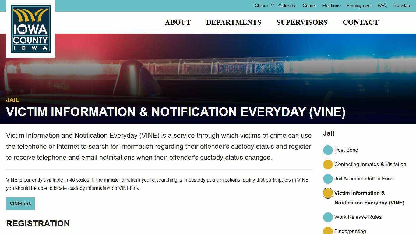 Victim Information & Notification Everyday - Iowa County